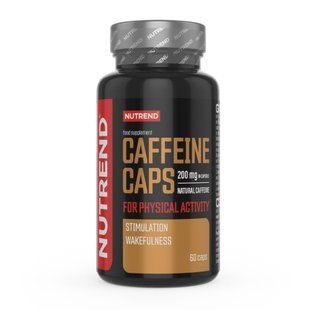 Natural caffeine Nutrend (Caffeine Caps) 60 capsules