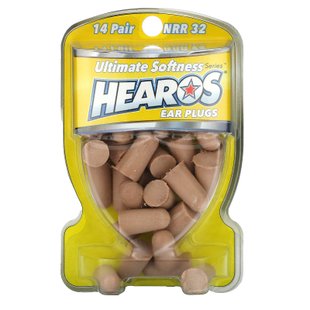 Беруши Hearos (Ear Plugs NRR 32) 14 пар купить в Киеве и Украине