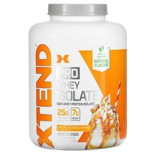 Whey isolate, salted caramel shake