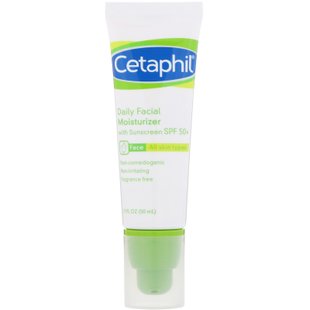 Дневной увлажняющий крем для лица с SPF 50+, Cetaphil, 50 мл купить в Киеве и Украине