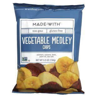 Made With, Vegetable Medley Chips, 5.5 oz (156 g) купить в Киеве и Украине