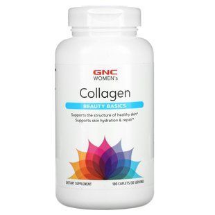 Женский коллаген, Women's Collagen, Beauty Basics, GNC, 180 капсул купить в Киеве и Украине