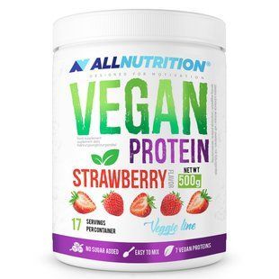 Протеин Allnutrition (Vegan Protein) 500 г, клубника купить в Киеве и Украине
