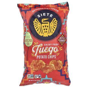Siete, Potato Chips, Fuego , 5.5 Oz (156 g) купить в Киеве и Украине