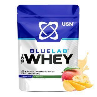 USN, Blue Lab 100% Whey Premium Protein, 476 g, tropical smoothie купить в Киеве и Украине