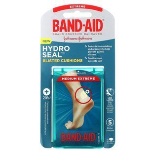 Band Aid, Hydro Seal, Blister Cushions, Medium Extreme, 5 Cushions купить в Киеве и Украине
