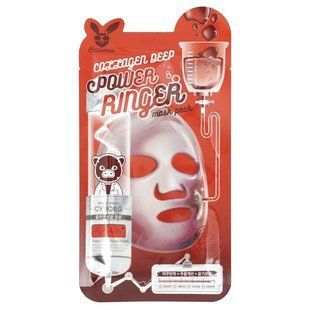 Elizavecca, Collagen Deep Power Ringer Beauty Mask Pack, 1 Sheet, 0.78 fl oz (23 ml) купить в Киеве и Украине