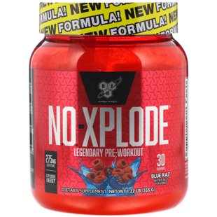 Предтренировочный комплекс BSN (BSN N.O.-Xplode 3.0 Pre-Workout Igniter) 555 г со вкусом голубой малины купить в Киеве и Украине