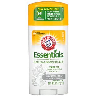 Натуральный дезодорант для мужчин и женщин без запаха Arm & Hammer (Essentials with Natural Deodorizers Deodorant Unscented) 71 г купить в Киеве и Украине