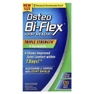 Osteo Bi-Flex, Joint Health + Turmeric, Triple Strength, 120 Coated Tablets купить в Киеве и Украине
