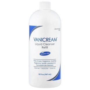 Vanicream, запасная часть жидкого очищающего средства, для чувствительной кожи, без отдушки, 947 мл (32 жидк. унции) купить в Киеве и Украине