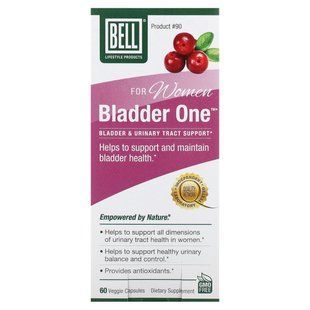 Bell Lifestyle, Bladder One, 60 рослинних капсул для жінок