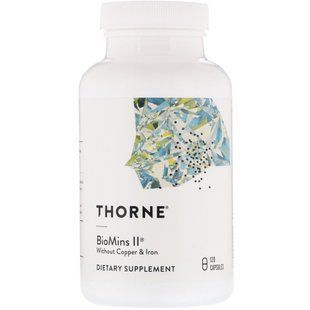Minerals Thorne Research (Biomins II) 120 vegetable capsules