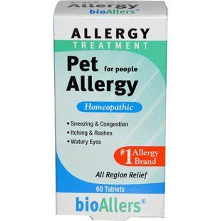 bioAllers, pet allergy treatment, NatraBio, 60 tablets