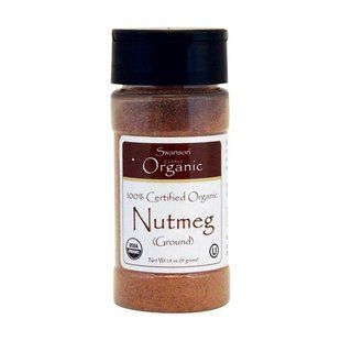 100% Certified Organic Nutmeg (Ground), Swanson, 51 грам купить в Киеве и Украине