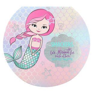Lip Smacker, палітра кольорів Sparkle & Shine, блискітки We Mermaid for Druge, 1 палетка