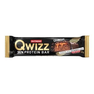 Протеиновый батончик со вкусом брауни Nutrend (Qwizz Protein Bar) 60 г купить в Киеве и Украине