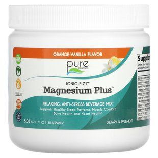 Pure Essence, Ionic-Fizz, Magnesium Plus, Orange-Vanilla, 6.03 oz (171 g) купить в Киеве и Украине