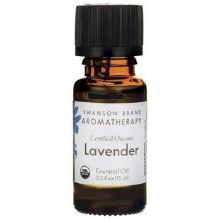 Сертифицированное органическое эфирное масло лаванды, Certified Organic Lavender Essential Oil, Swanson, 15 мл купить в Киеве и Украине