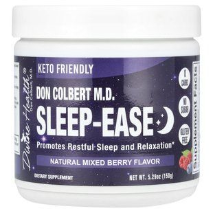 Divine Health, Don Colbert M.D. Sleep-Ease, Natural Mixed Berry, 5.29 oz (150 g) купить в Киеве и Украине