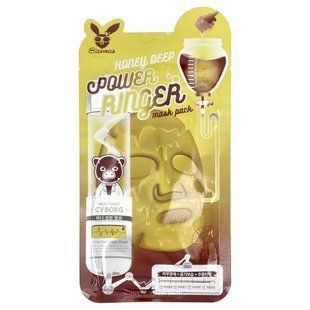 Elizavecca, Honey Deep Power Ringer Beauty Mask Pack, 1 Sheet, 0.78 fl oz (23 ml) купить в Киеве и Украине