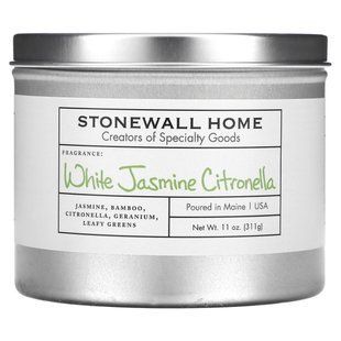 Stonewall Kitchen, Home Candle, White Jasmine Citronella, 11 oz (311 g) купить в Киеве и Украине