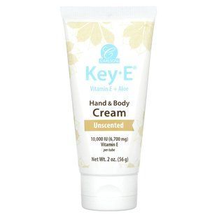 Carlson, Key - E, крем для рук і тіла, без ароматизаторів, 56 г (2 унції)