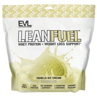 EVLution Nutrition, LeanFuel&trade;, Vanilla Ice Cream, 4 lb (1.81 kg)