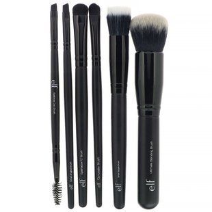 Set of 6 Brushes for Makeup Flawless Face E.L.F. (Flawless Face Kit) 1 set