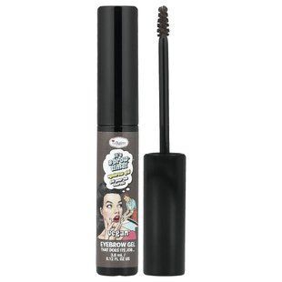 theBalm Cosmetics, It's A-Brow Time!&reg; Eyebrow Gel, Dark Brown, 0.12 fl oz (3.6 ml)