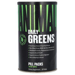Universal Nutrition, Animal Greens, усиленная формула с зеленью, 30 пакетиков купить в Киеве и Украине