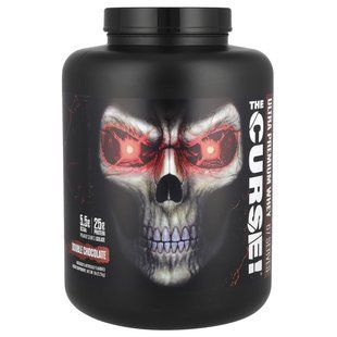 JNX Sports, The Curse!&reg; Ultra Premium Whey, Double Chocolate, 5 lb (2.27 kg) купить в Киеве и Украине