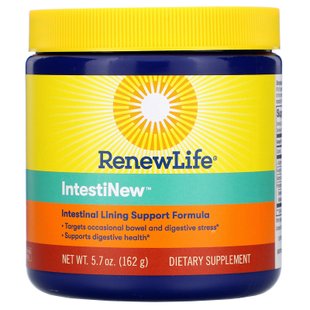 IntestiNew, формула для поддержки слизистой оболочки кишечника, Renew Life, 5.7 унций (162 г) купить в Киеве и Украине