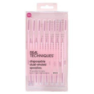 Real Techniques, Disposable Dual-Ended Spoolies, 15 Spoolies купить в Киеве и Украине