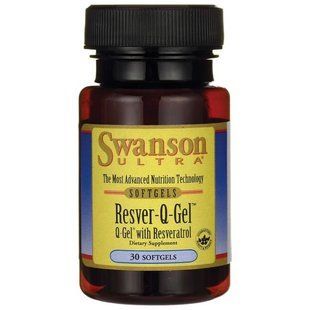 Резерв-A-Гель, Resver-Q-Gel, Swanson, 30 капсул купить в Киеве и Украине