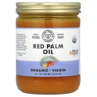 Pure Indian Foods, Red Palm Oil, 12.6 oz (375 ml) купить в Киеве и Украине