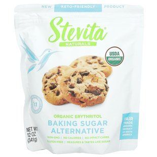 Stevita, Baking Sugar Alternative, Organic Erythritol, 12 oz (341 g) купить в Киеве и Украине