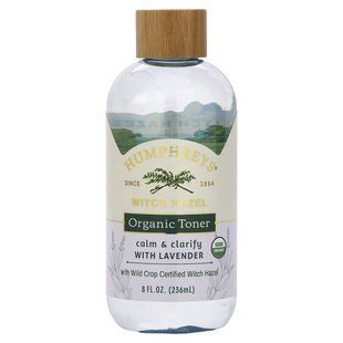 Сертифицированный органический тоник с лавандой, успокаивающий, Witch Hazel, Certified Organic Toner with Lavender, Calm, Humphrey's, 236 мл купить в Киеве и Украине