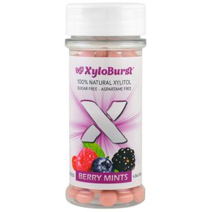 Ягодные мятные конфеты, Xyloburst, 200 штук, 4,23 унции (120 г) купить в Киеве и Украине