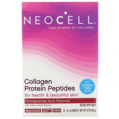 Колагеновий протеїн гранат Neocell (Collagen) 16 пакетиків по 21 г кожен