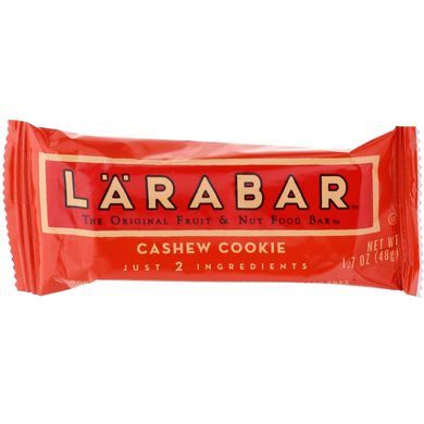 Батончики со вкусом печенья с кешью Larabar (Cashew) 16 бат. купить в Киеве и Украине