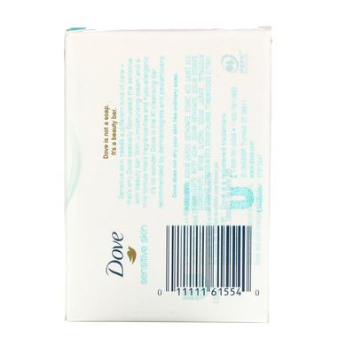 Косметическое мыло «Чувствительная кожа», без отдушек, Dove, 4 шт. по 113 г купить в Киеве и Украине
