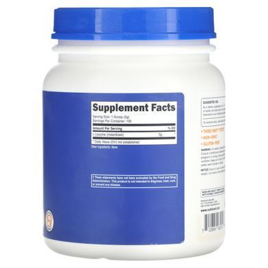 Nutricost, L-Leucine, Unflavored, 17.6 oz (500 g) купить в Киеве и Украине