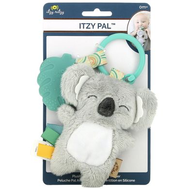 Itzy Ritzy, Itzy Pal, плюшева іграшка з силіконовим прорізувачем, для малюків від 0 міс., Коала, 1 шт.
