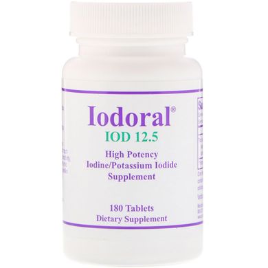 Іодорал, Optimox Corporation, 180 таблеток