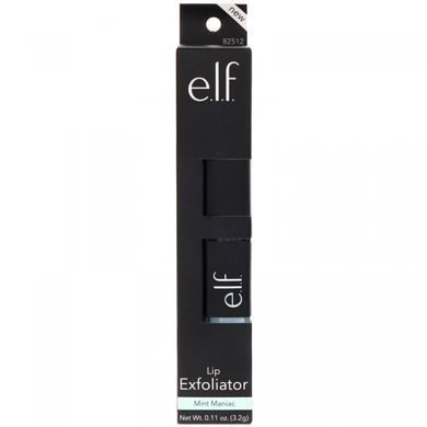 Exfoliating Lip Scrub, Mint Maniac, E.L.F. Cosmetics, 0.11 ounces (3.2 g)