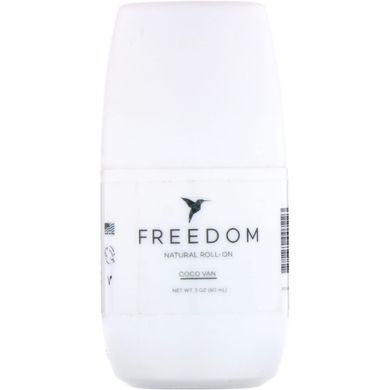 Натуральный шариковый дезодорант Coco Van, Freedom, 2 унции (60 мл) купить в Киеве и Украине
