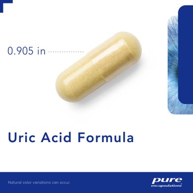 Витамины от накопления уриновой кислоты в организме Pure Encapsulations (Uric Acid Formula) 120 капсул купить в Киеве и Украине