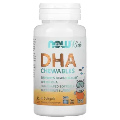 Дитяча омега-3 NOW Foods DHA For Children — оригінальна упаковка