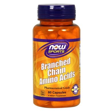 Комплекс амінокислот Now Foods (Branched Chain Amino Sports) 60 капсул